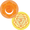 Symbols for 2nd and 3rd Chakras
