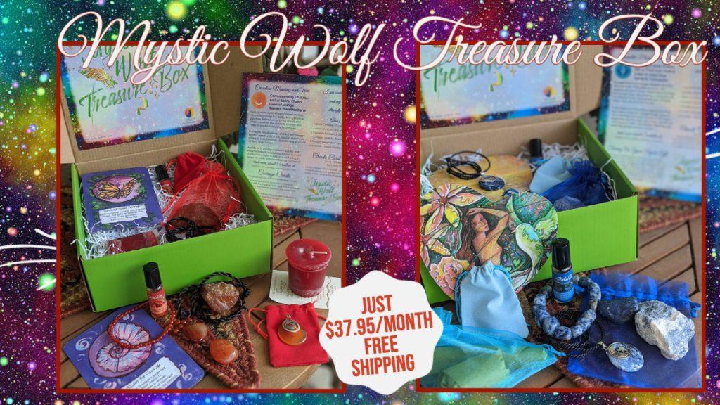 Mystic Wolf Monthly Treasure Box