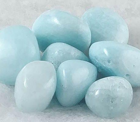 Blue Aragonite to speak your truth