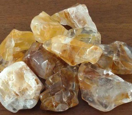 Hematoid Quartz aka Golden Healer snaps you from Root to Crown