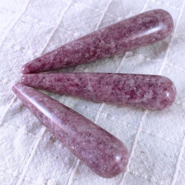 Lepidolite Massage Wands