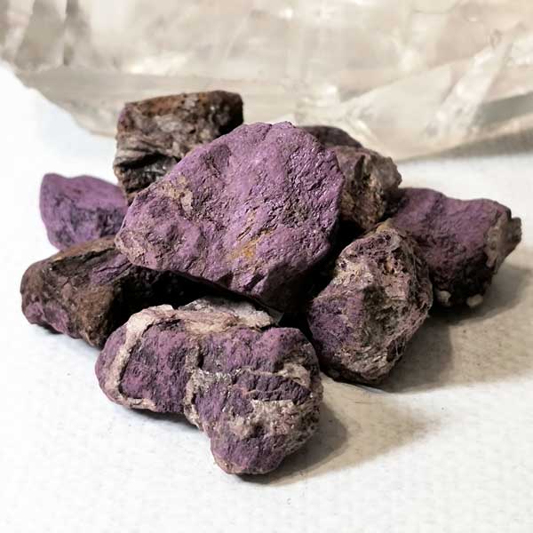 Purpurite raw chunks