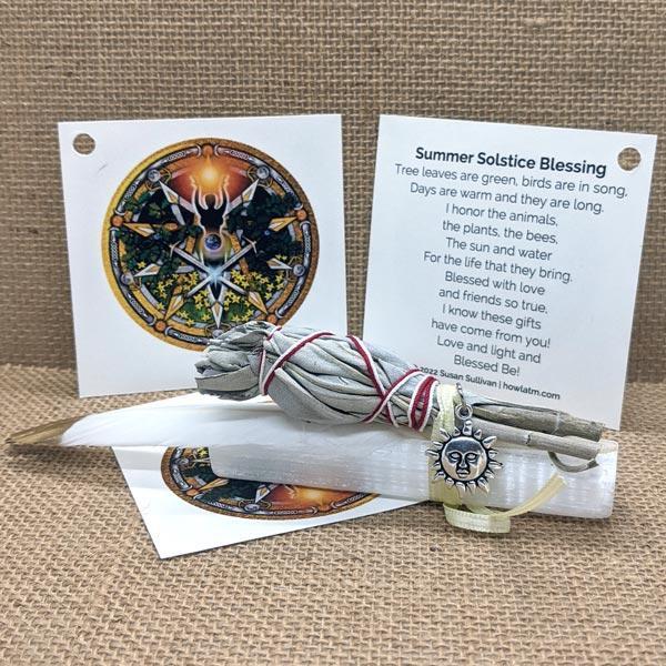 Summer Solstice Blessing Bundle with White Sage