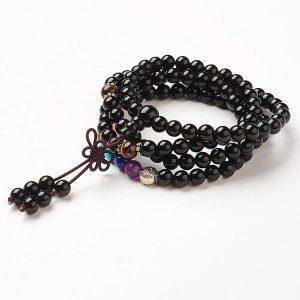 Black Onyx Mala Bracelet/Necklace