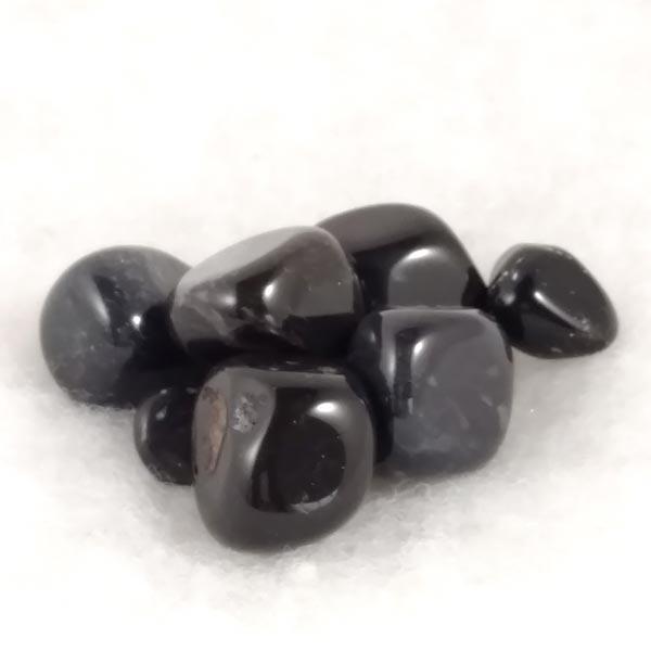 Black Onyx Tumbled Stones