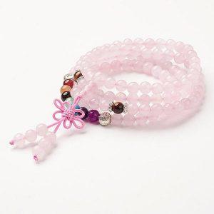 Rose Quartz Mala Bracelet/Necklace