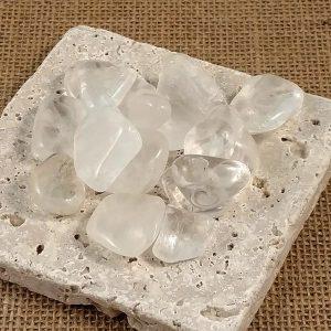 Quartz - clear tumbled stones