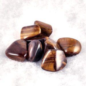 Tigers Eye - Golden Tumbled Stones