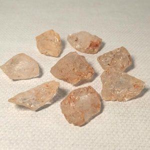 Morganite rough crystals