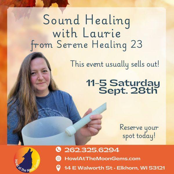 September Sound Healing with Laurie