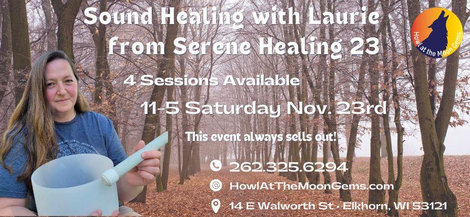 Laurie Sound Healing Event