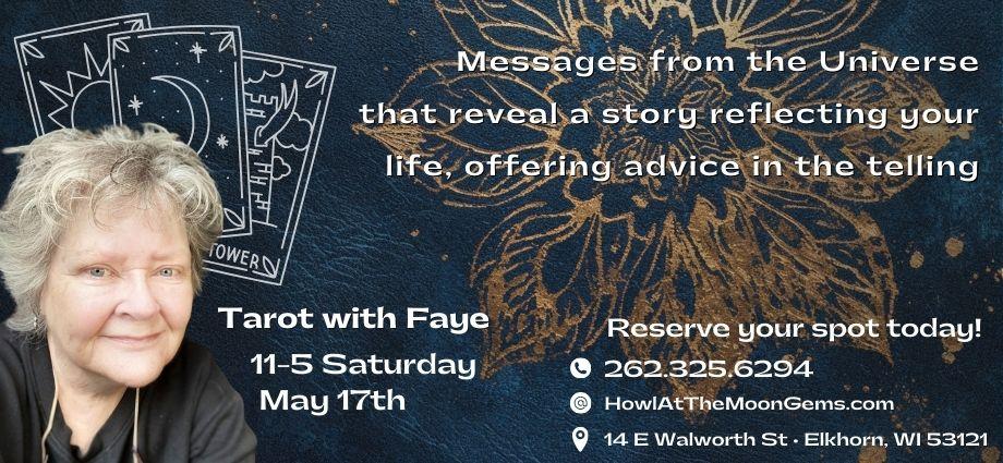 Faye Tarot May 3 Tarot with Faye Event