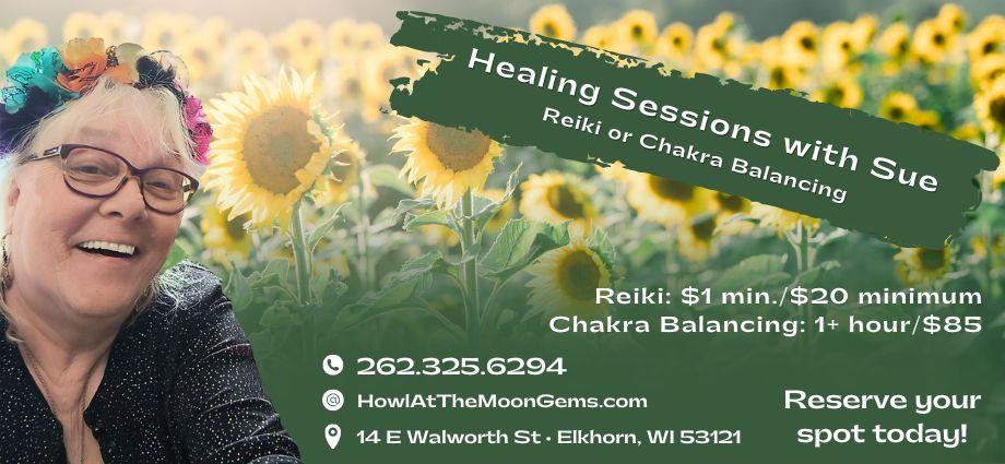Healing Sessions with Sue