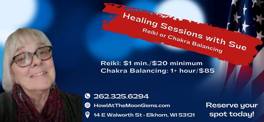 Healing Sessions with Sue