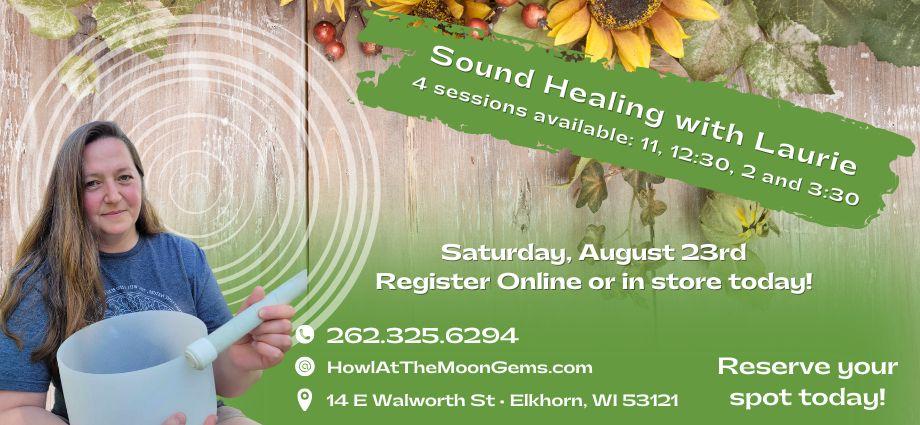 Healing Sound Sessios with Laurie