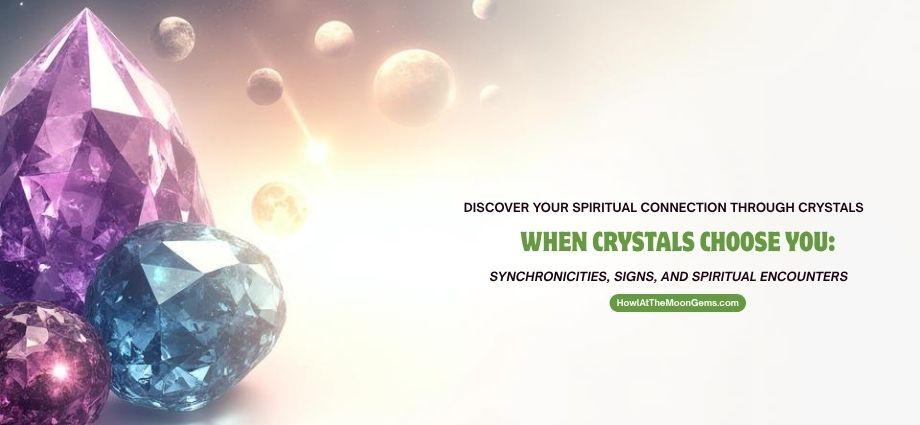 How crystals choose us