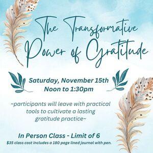 Power of Gratitude Class
