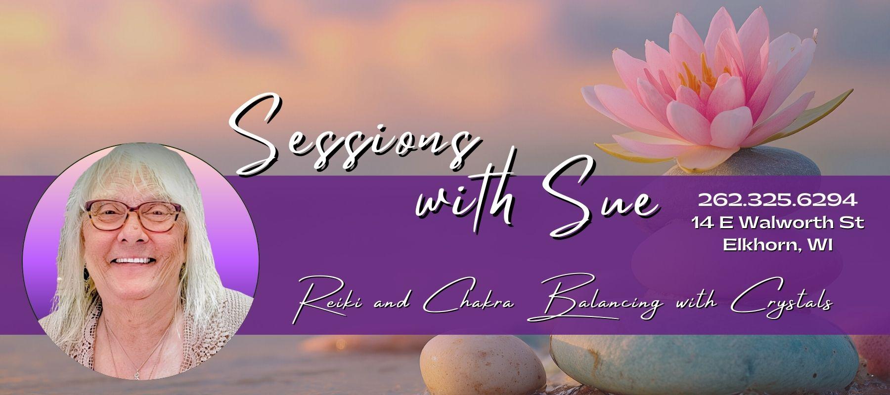 Sue Sullivan healing sessions