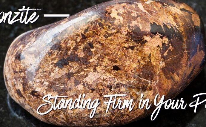 Bronzite for grounding and decision making