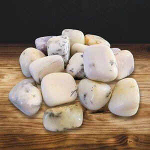 Dendritic Opal Tumbled Stones